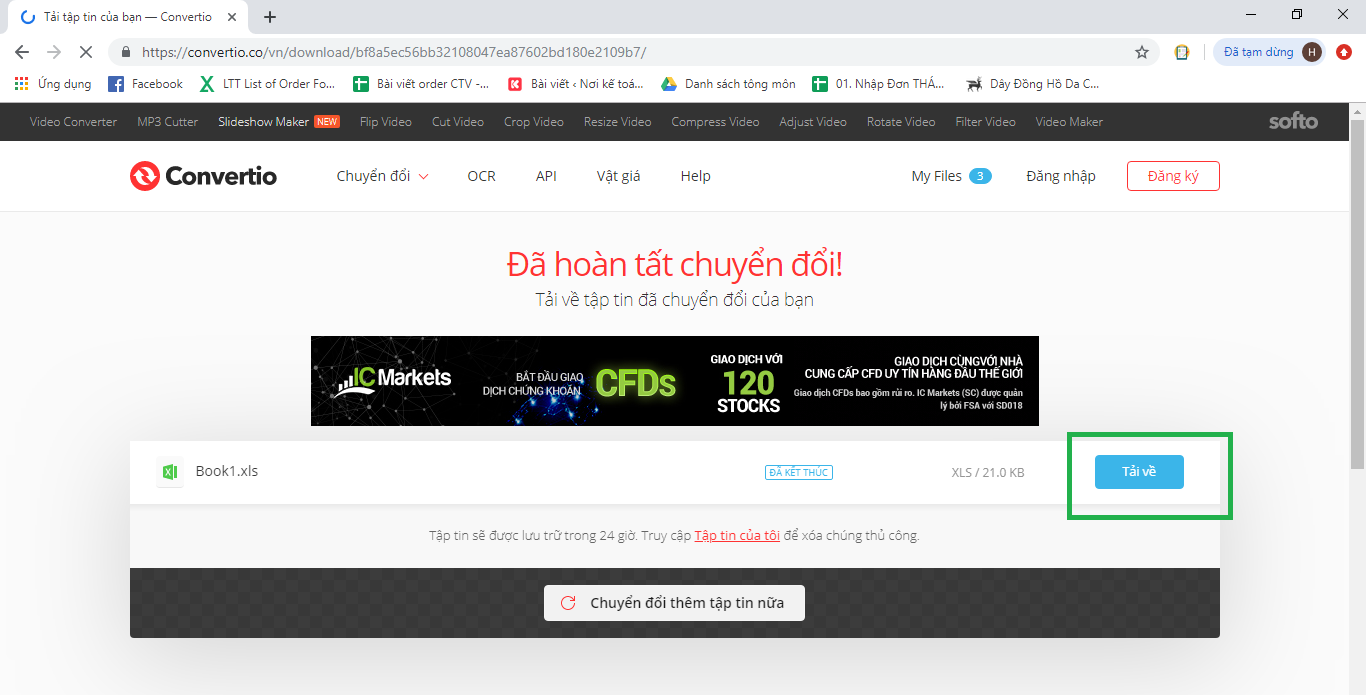 Cách chuyển file PDF sang Excel 6