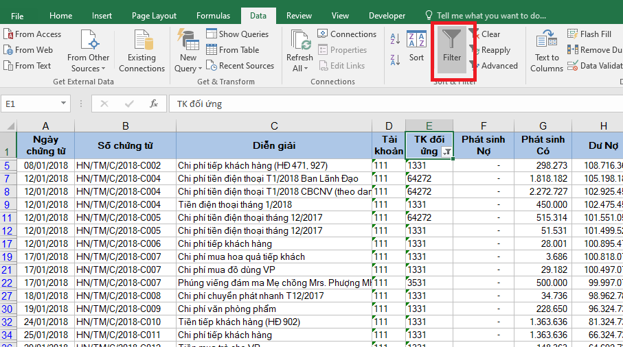Sửa lỗi Excel không hiện (unhide) được hàng hoặc cột bị ẩn 6