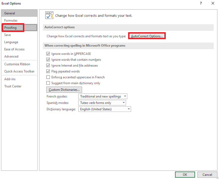 Cách bật tính năng tự động viết hoa chữ cái đầu câu 2