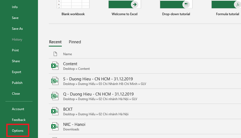 lỗi “The file is corrupt and cannot be opened” 2