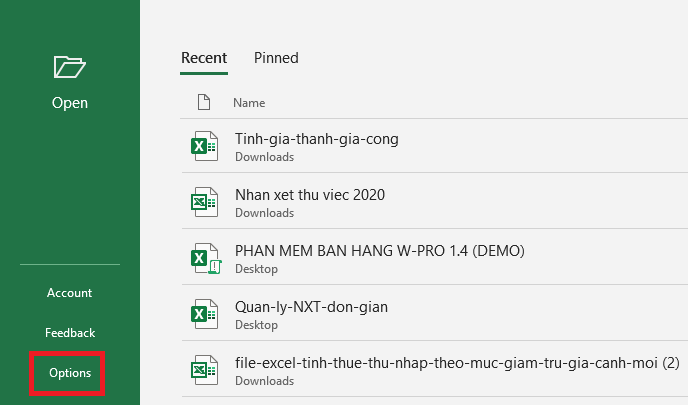 cách vô hiệu hóa và xóa Add-in trong Excel 1