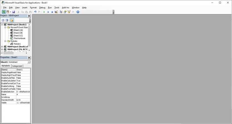 cách gộp nhiều sheet thành 1 sheet trong excel