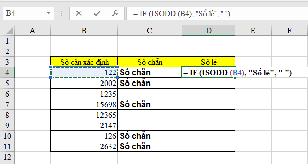 Cách đơn giản để xác định số chẵn, số lẻ 4