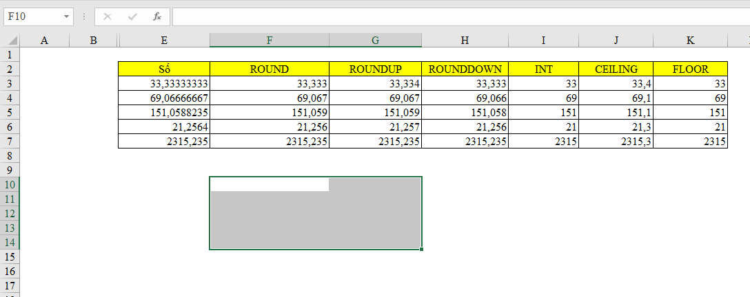 xóa dòng kẻ ô trong Excel 8