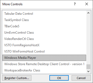 cách chèn file video, file nhạc vào Excel 5