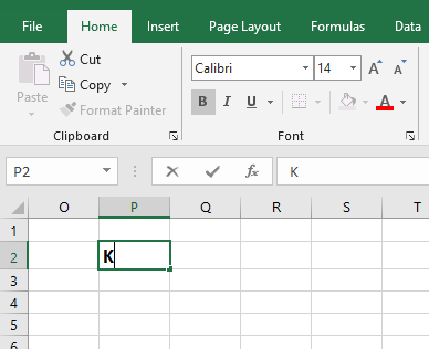 cách viết hoa chữ cái đầu trong Excel 1