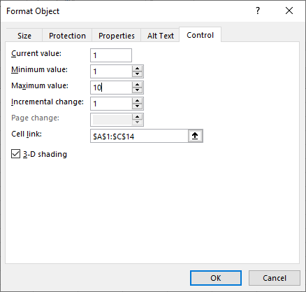 Cách tạo nút lên xuống 5