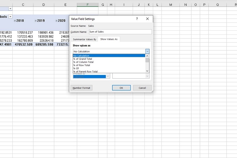 cách tạo pivot table