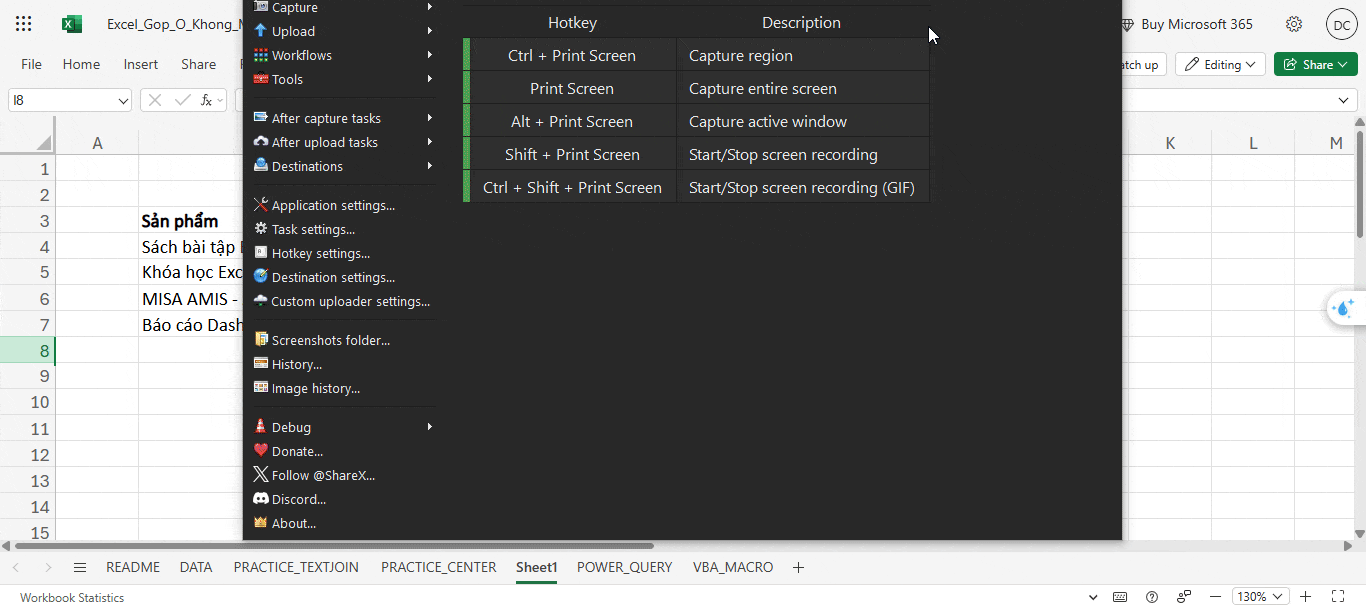 minh họa gộp ô không mất dữ liệu bằng Paste Special