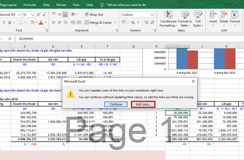 Cách khắc phục tình trạng file Excel bị nặng 2