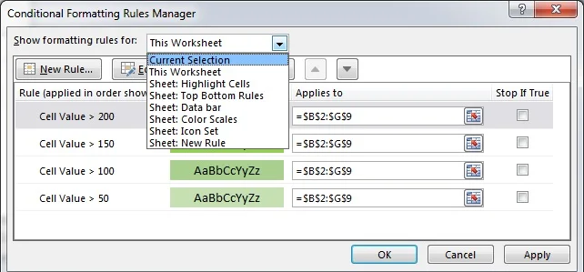 mở this worksheet trong Excel