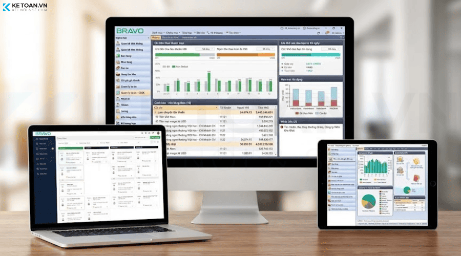 phần mềm kế toán Bravo