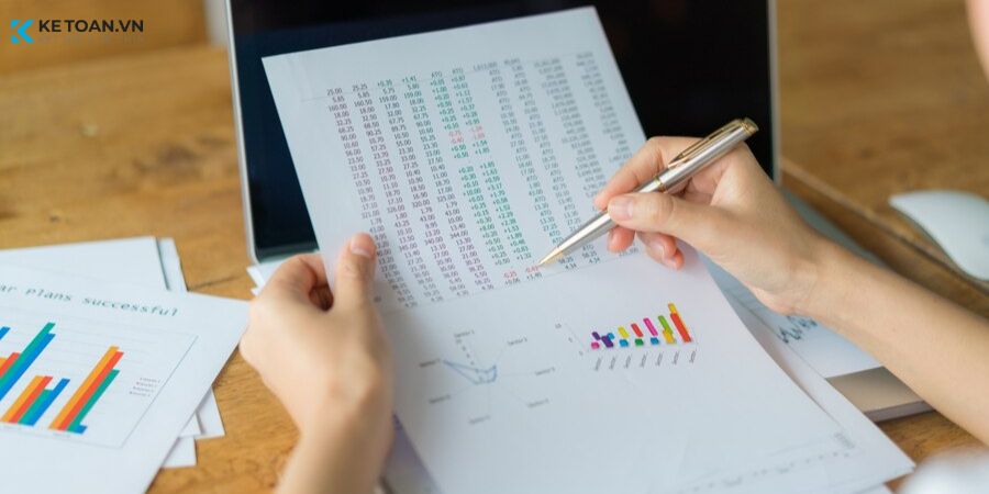 minh họa lập bảng cân đối phát sinh