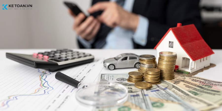 minh họa tài sản cố định