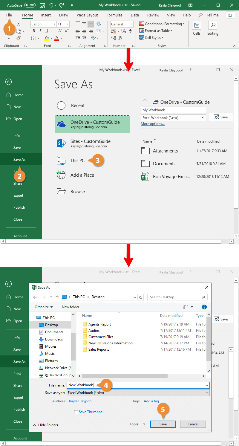 đổi định dạng file sang xlsx