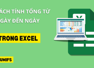 Cách tính tổng từ ngày đến ngày trong Excel (Có ví dụ chi tiết)