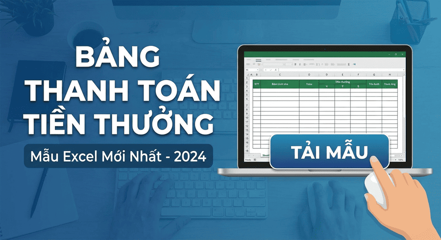 bảng thanh toán tiền thưởng mới nhất