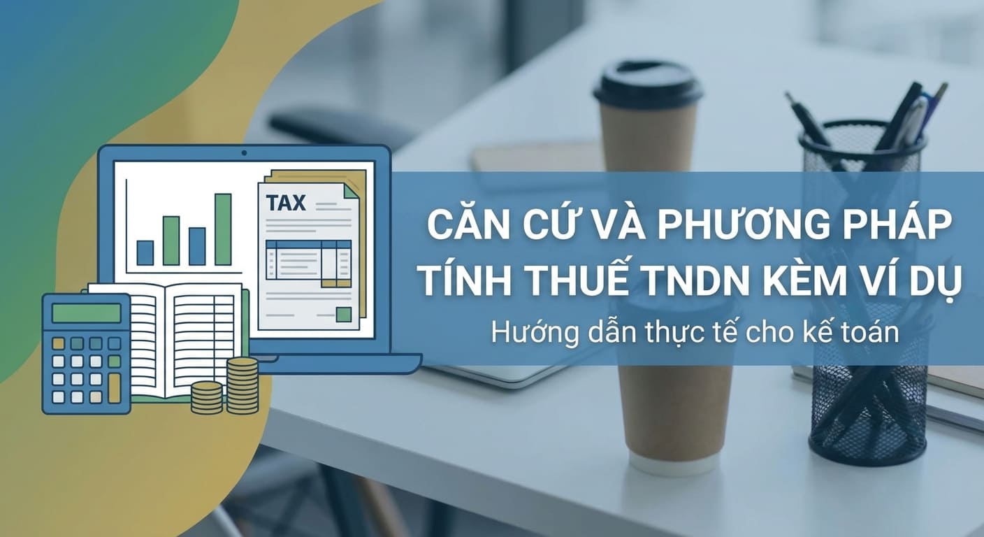 cách tính thuế TNDN mới nhất