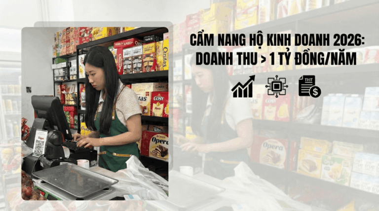 cẩm nang hộ kinh doanh có doanh thu trên 1 tỷ đồng